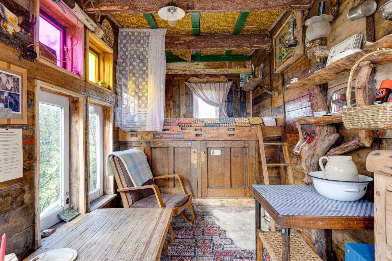 2X Double Bed - Glamping Wagon Dalby Forest 斯卡伯勒 外观 照片